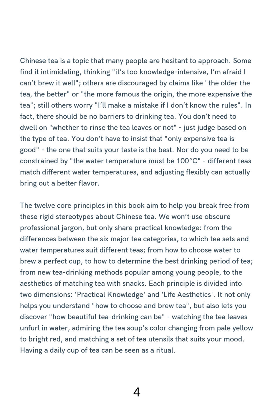 12 Rules for Chinese Tea, preview page 4