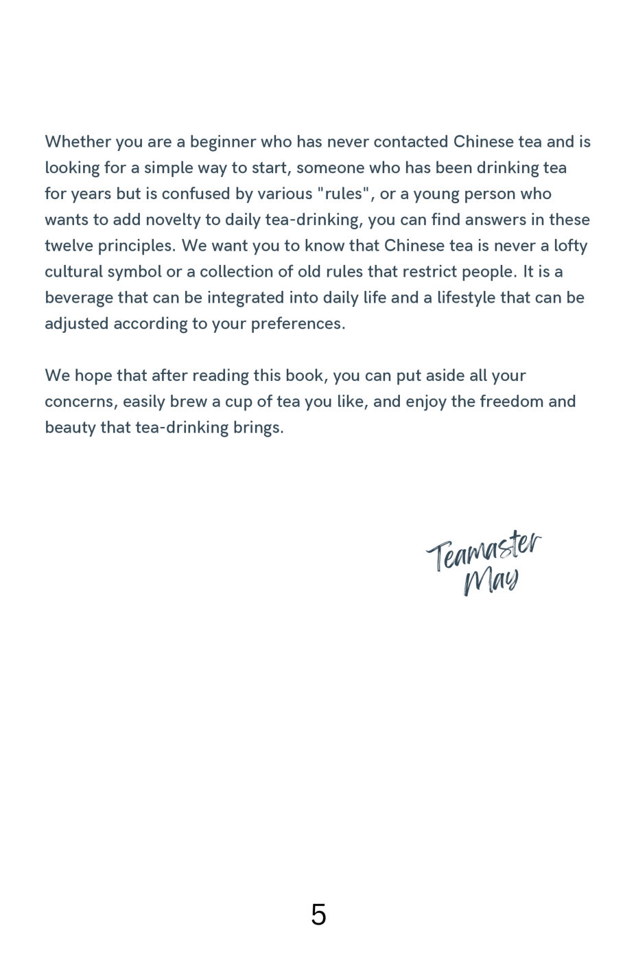 12 Rules for Chinese Tea, preview page 5